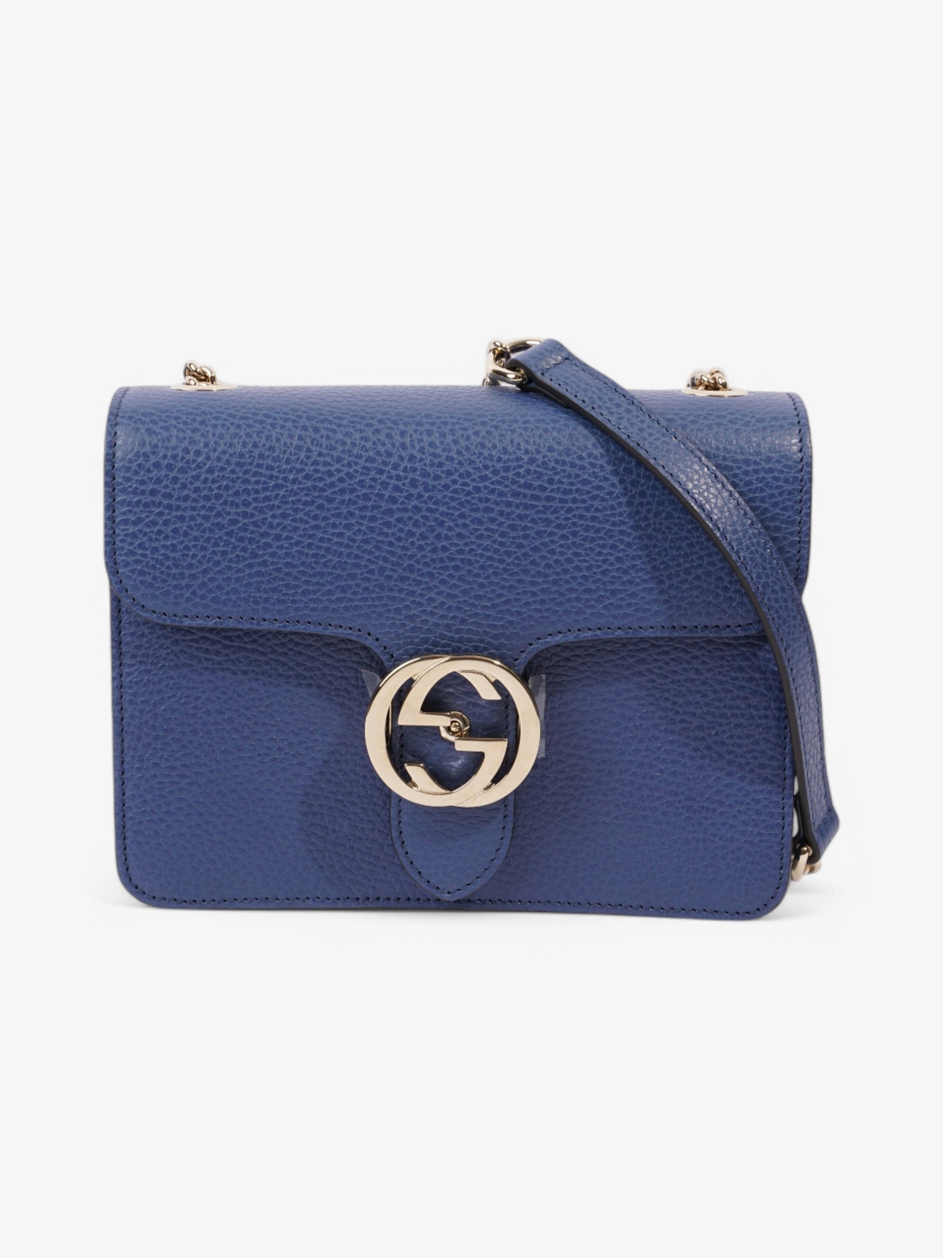Gucci Dollar Interlocking Caspian Calfskin Crossbody Bag Leather Small Small 1
