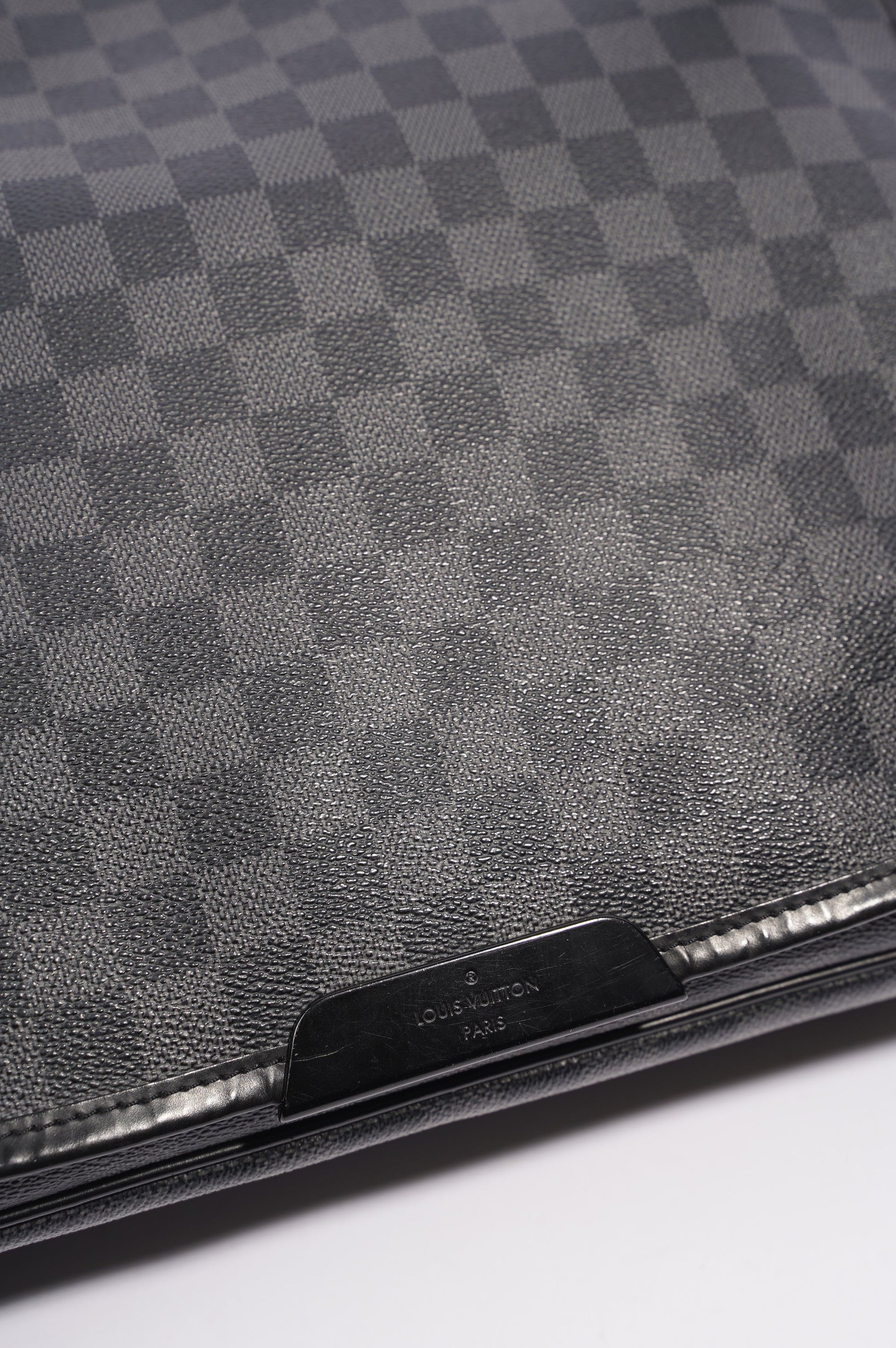 Louis Vuitton Daniel Graphite MM Damier Canvas Handbag