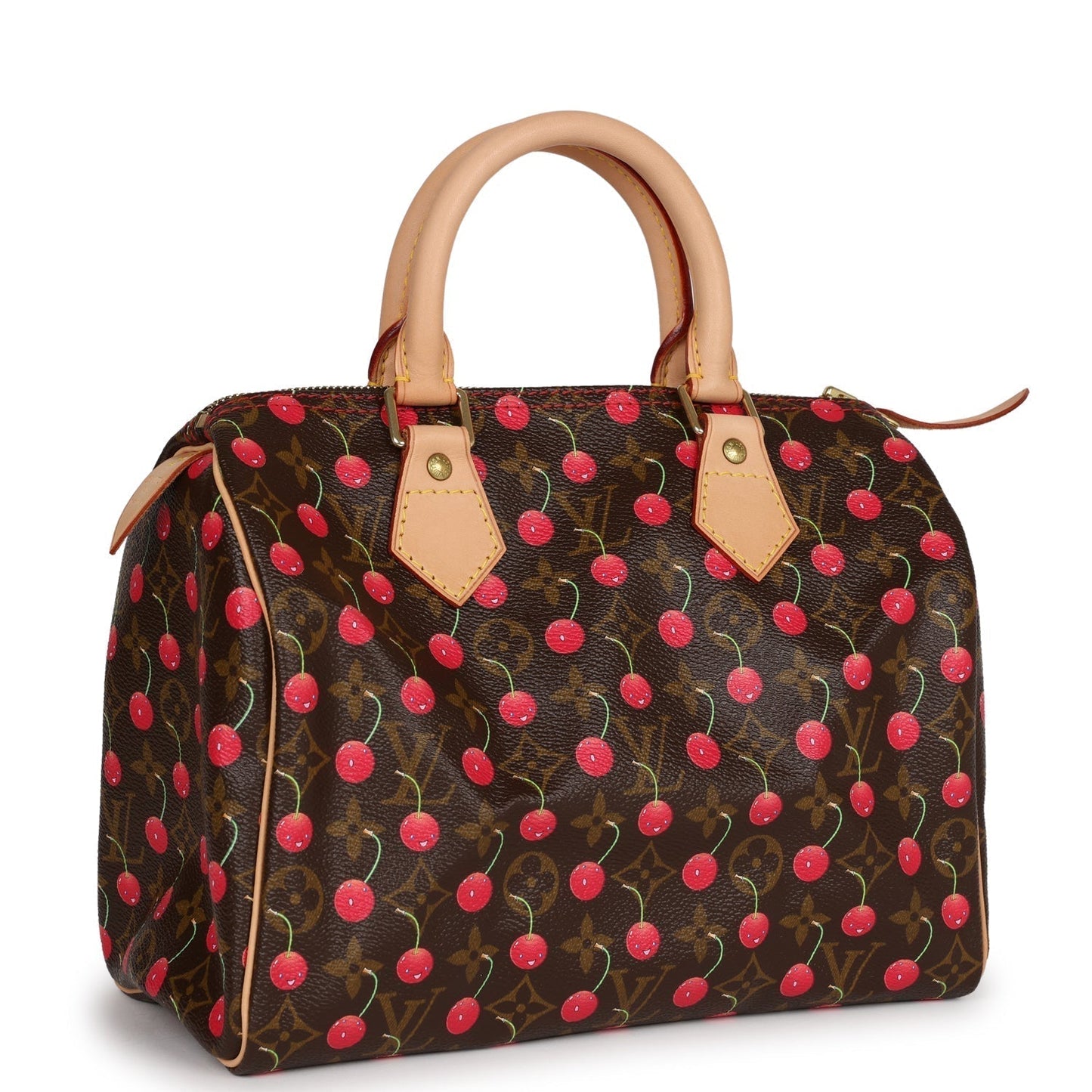   Louis Vuitton Cherry Cerises Monogram Speedy 25