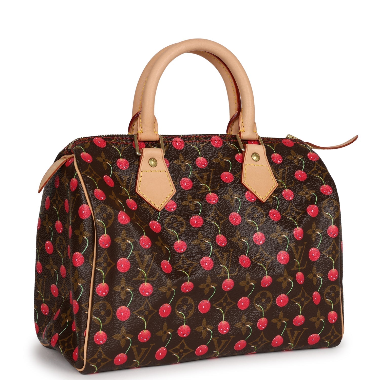   Louis Vuitton Cherry Cerises Monogram Speedy 25