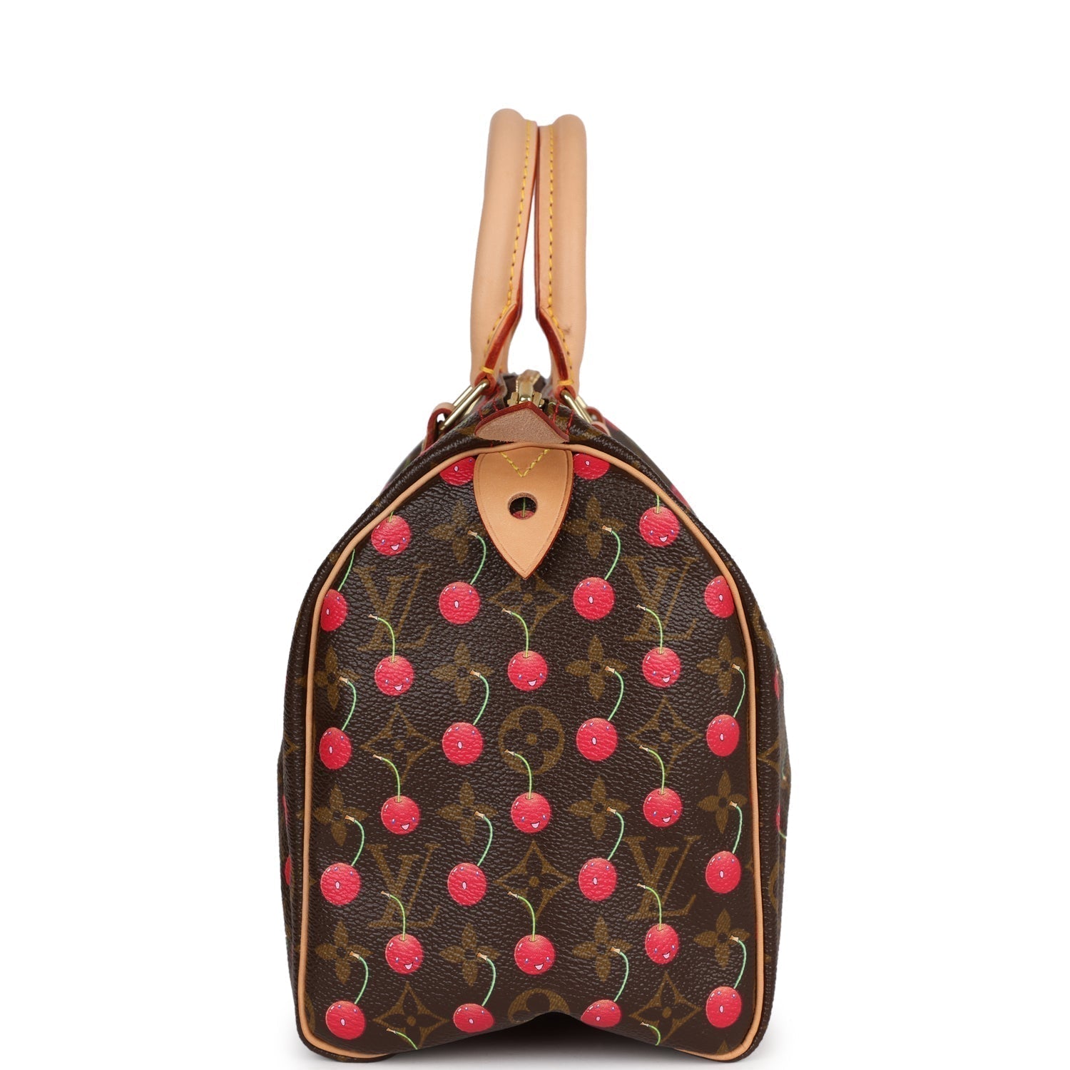   Louis Vuitton Cherry Cerises Monogram Speedy 25