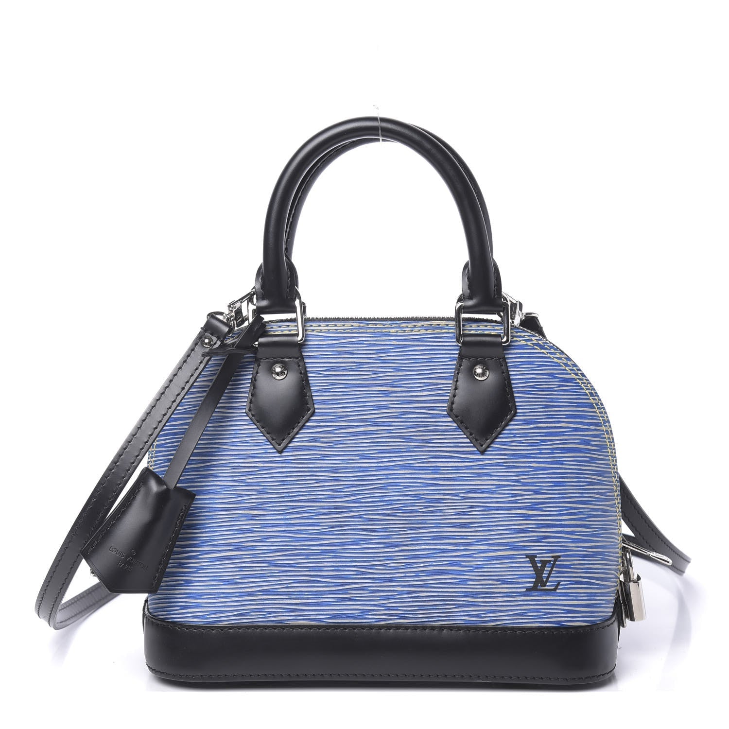 Louis Vuitton ALMA BB -DENIM LIGHT Epi Leather Handbag