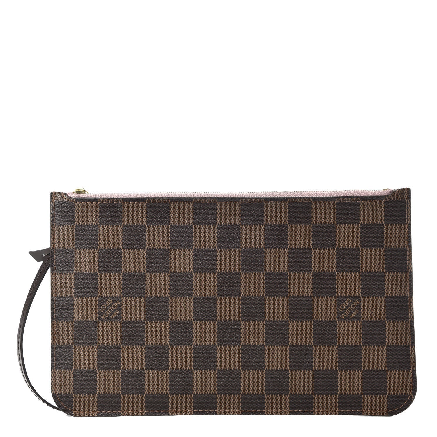 Louis Vuitton EBENE MM GM POCHETTE ROSE Damier Neverfull Tote Bag