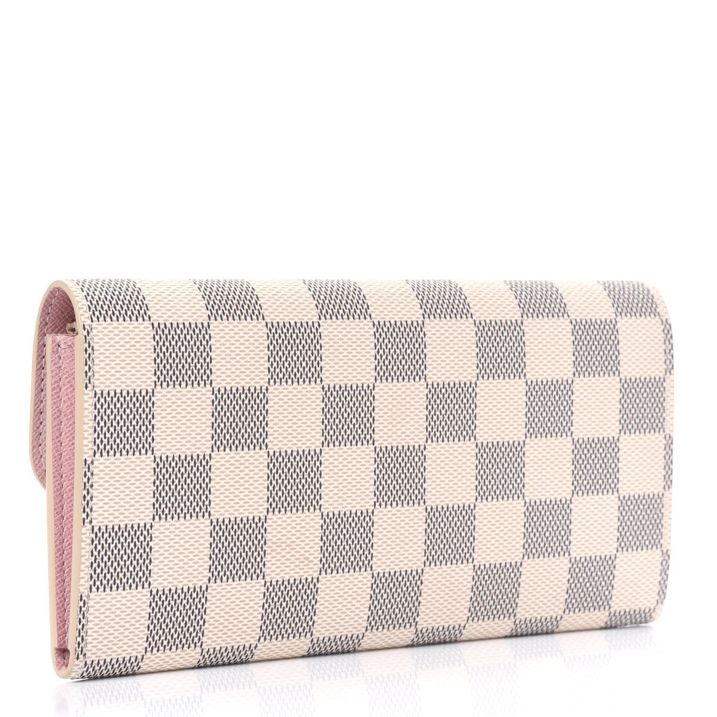 Louis Vuitton Azur Emilie Rose Ballerine Damier Wallet Case