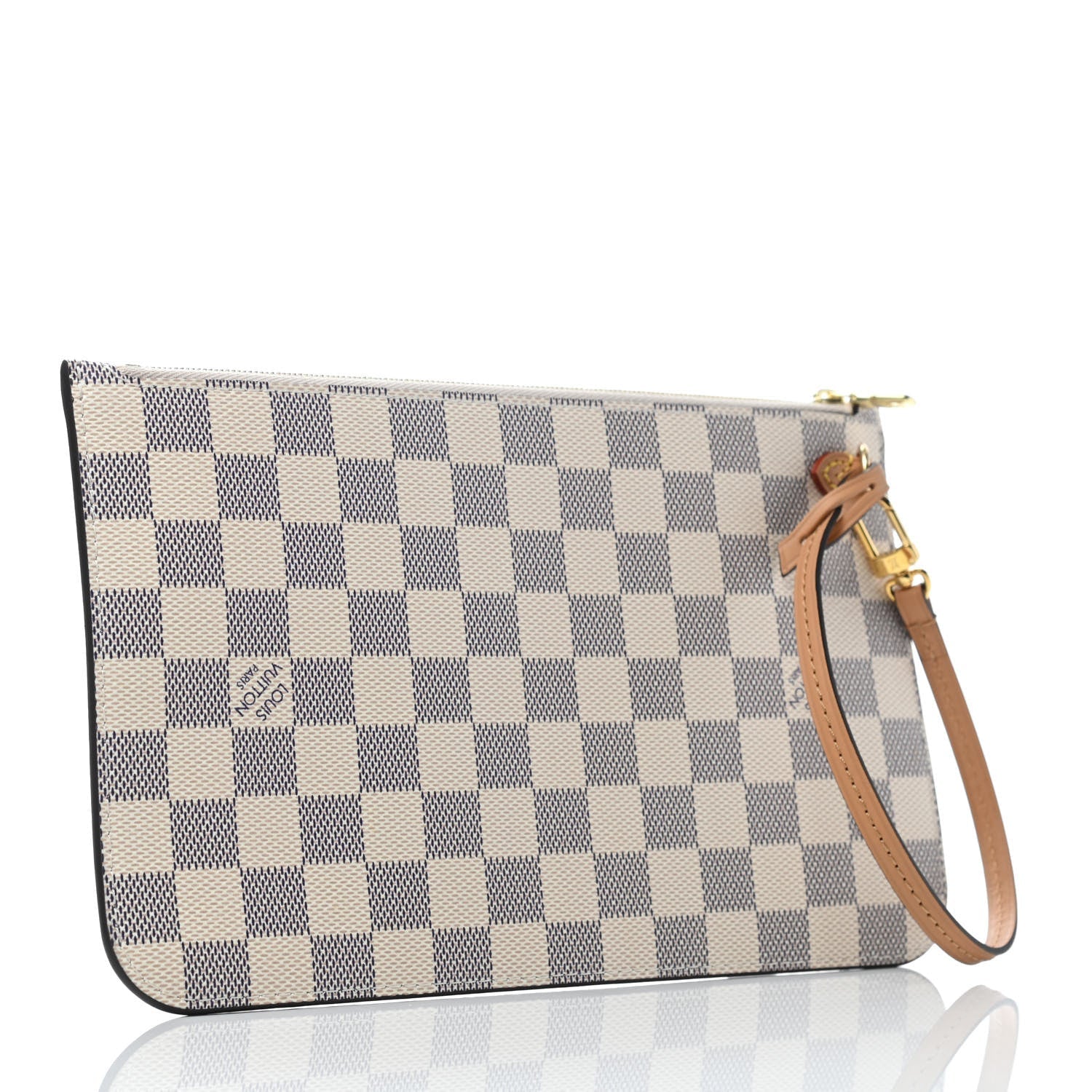 Louis Vuitton AZUR NM GM POCHETTE Damier Neverfull Tote Bag