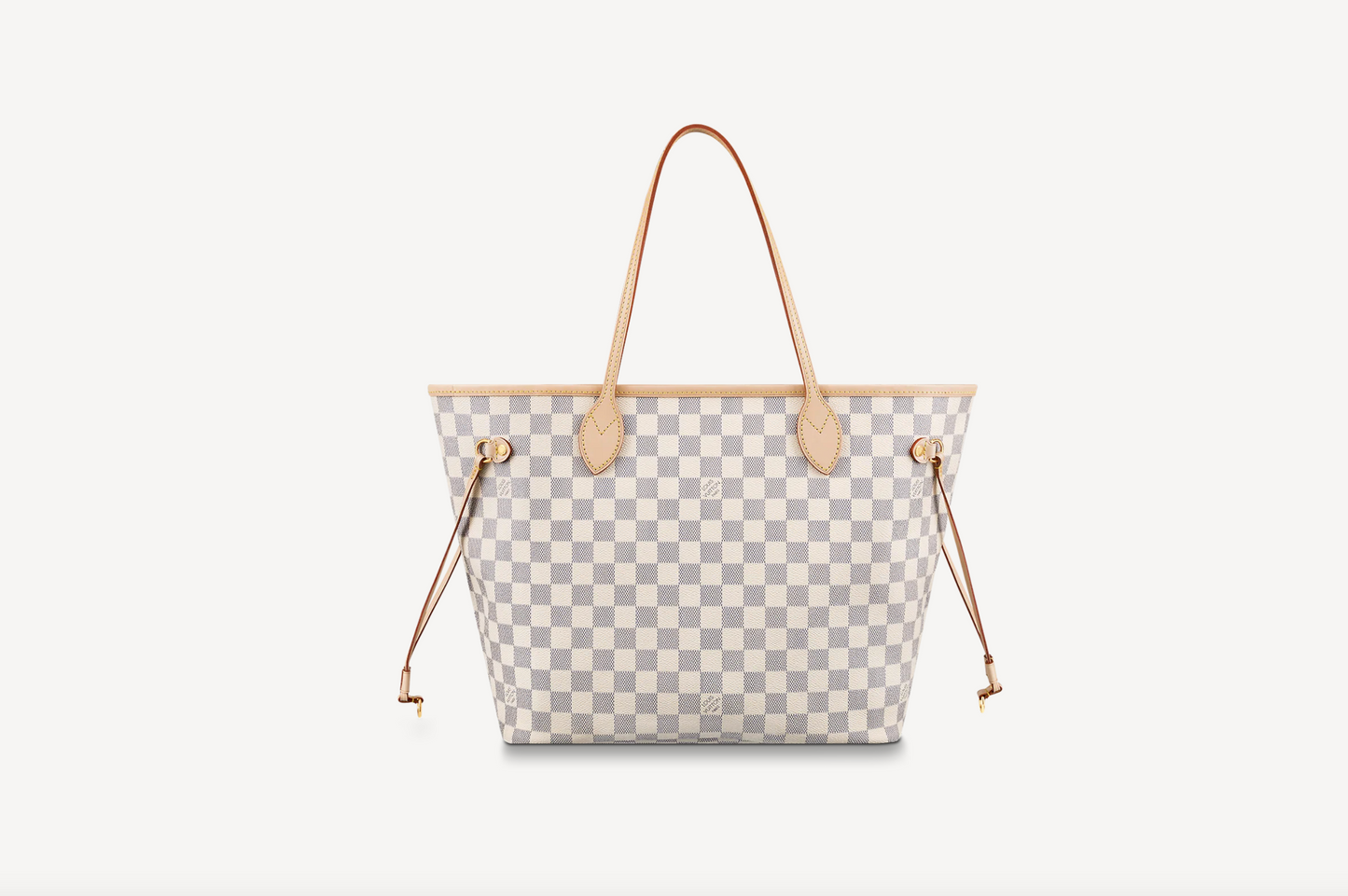 Louis Vuitton AZUR MM Damier Neverfull Tote Bag