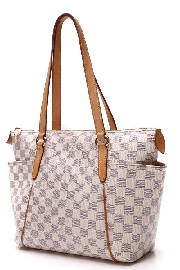 Louis Vuitton Azur Totally PM Damier Canvas Handbag