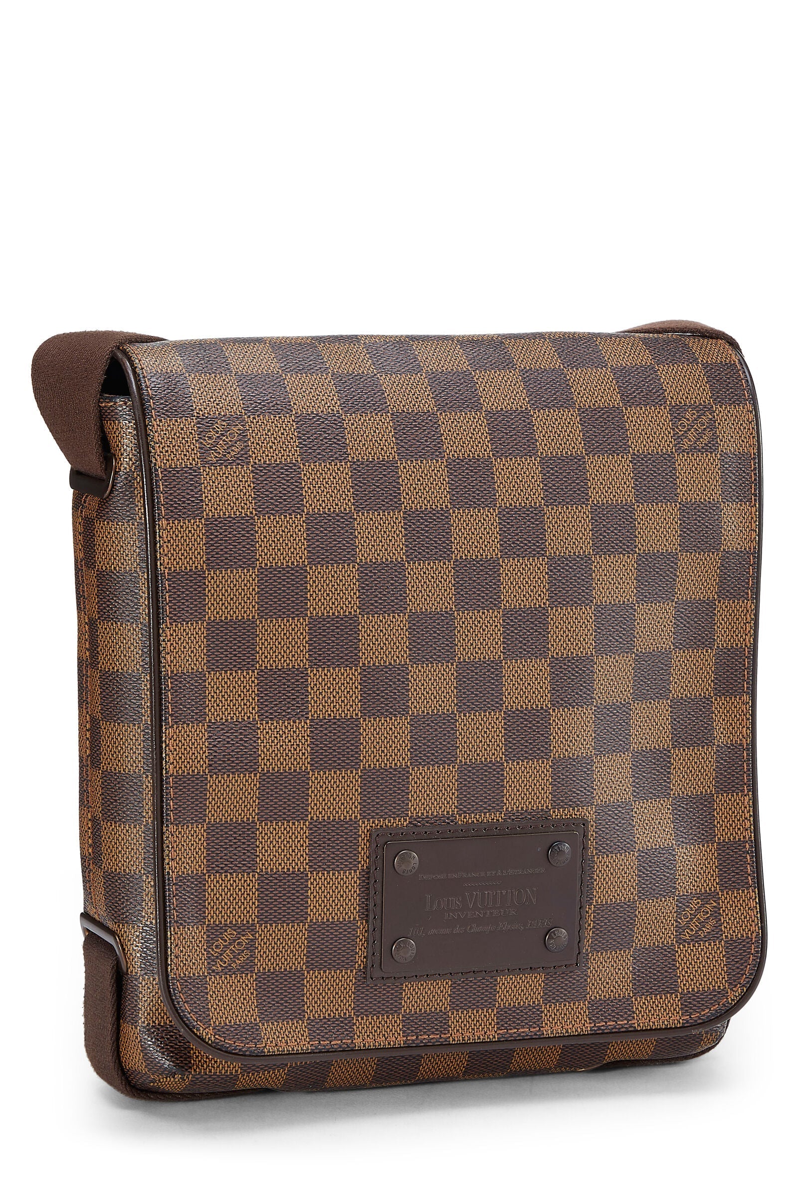 Louis Vuitton Ebene Brooklyn PM Damier Handbag