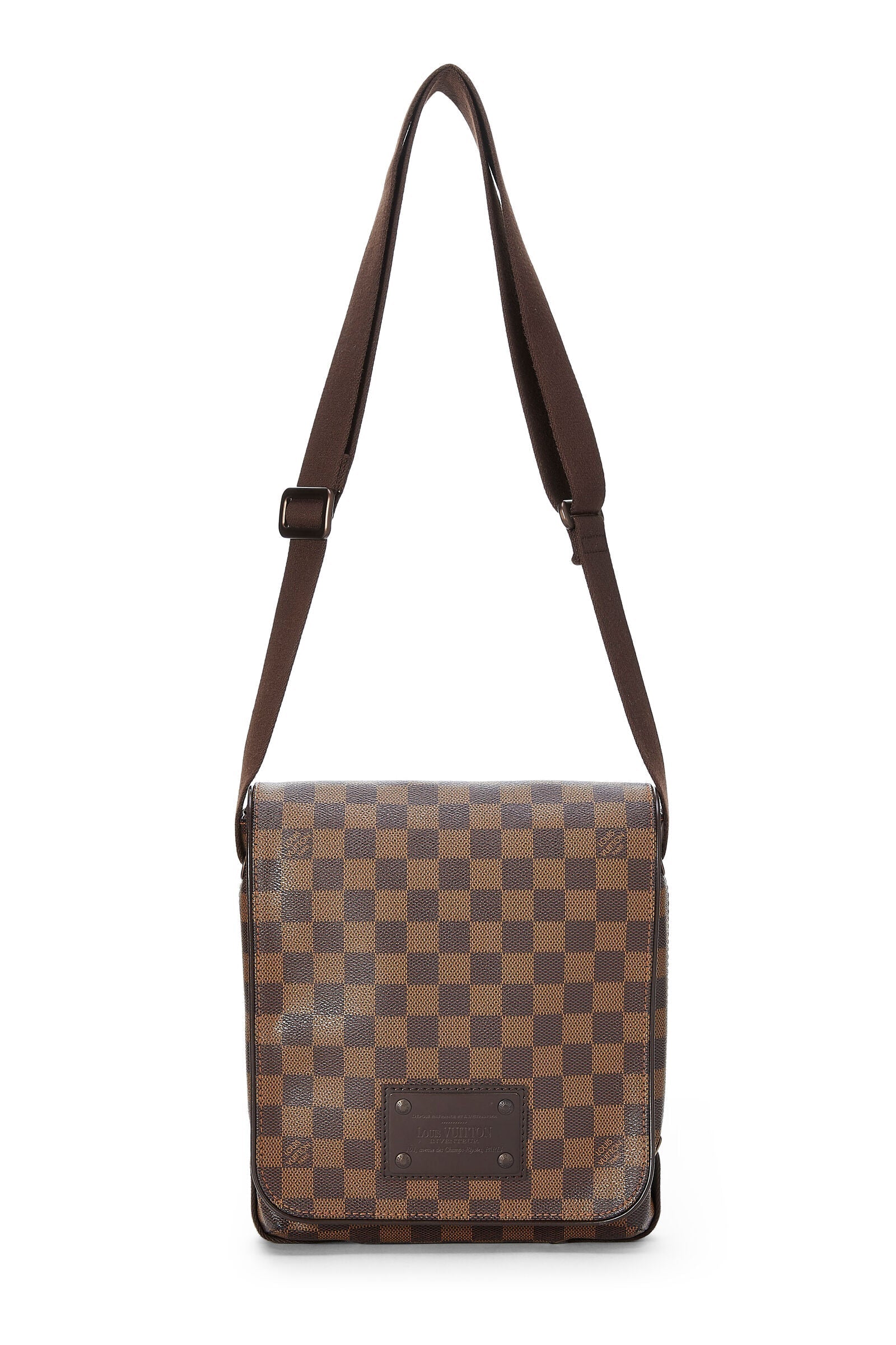 Louis Vuitton Ebene Brooklyn PM Damier Handbag