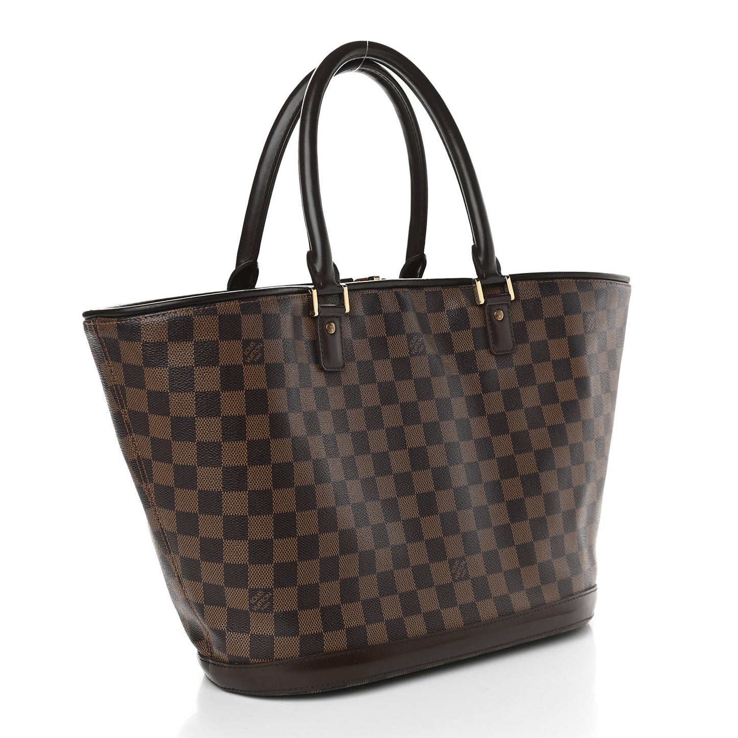 Louis Vuitton Ebene Manosque GM Damier Handbag