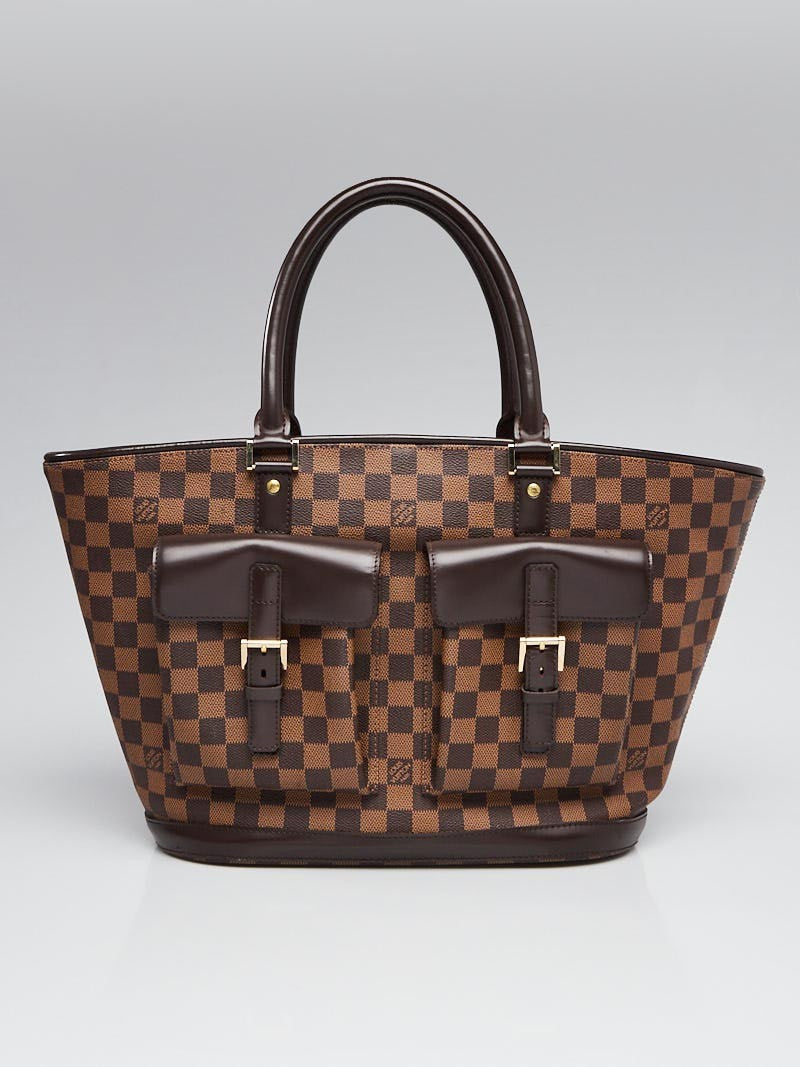 Louis Vuitton Ebene Manosque GM Damier Handbag