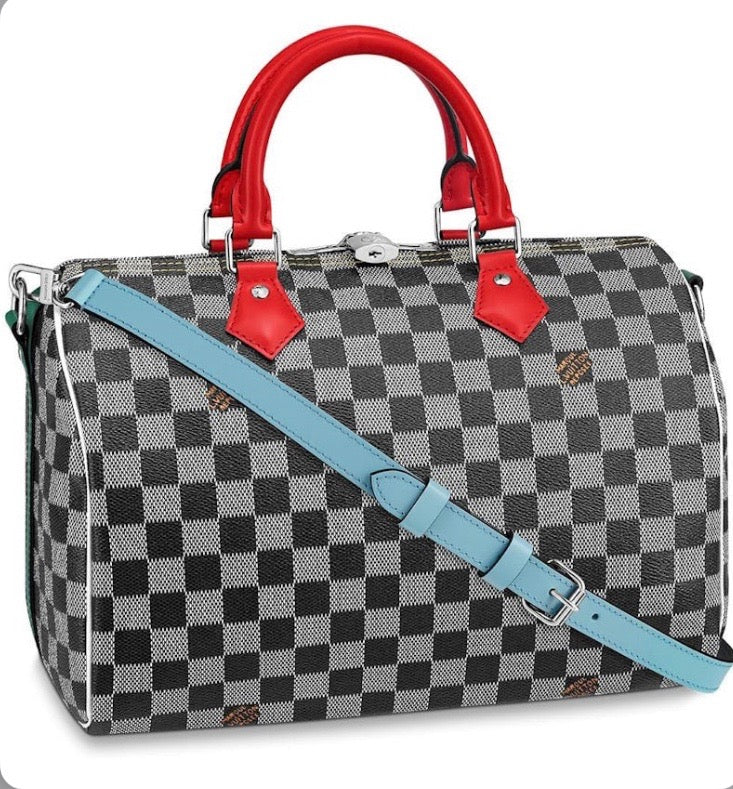 Louis Vuitton SPEEDY 30 BANDOULIÈRE Damier Handbag
