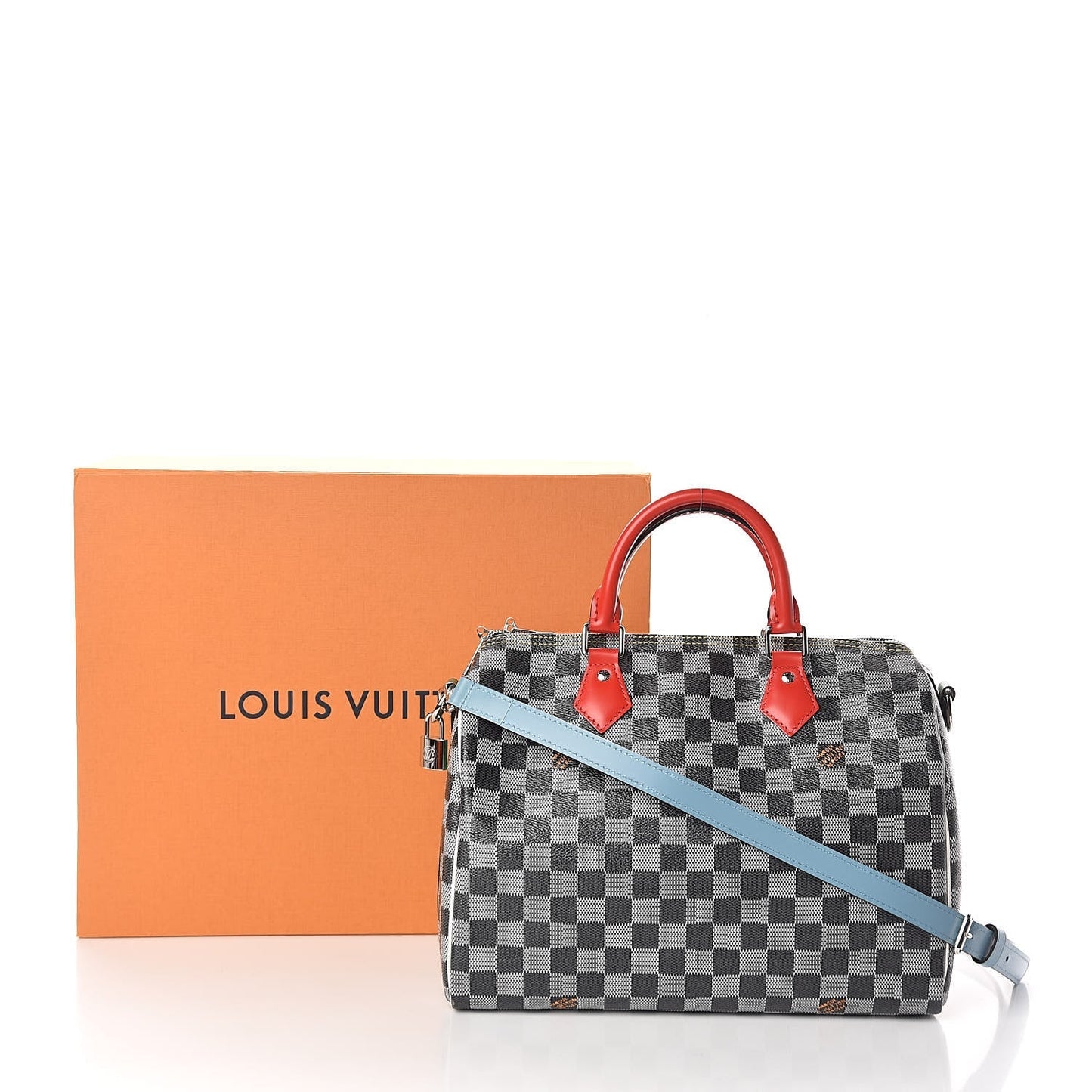 Louis Vuitton SPEEDY 30 BANDOULIÈRE Damier Handbag