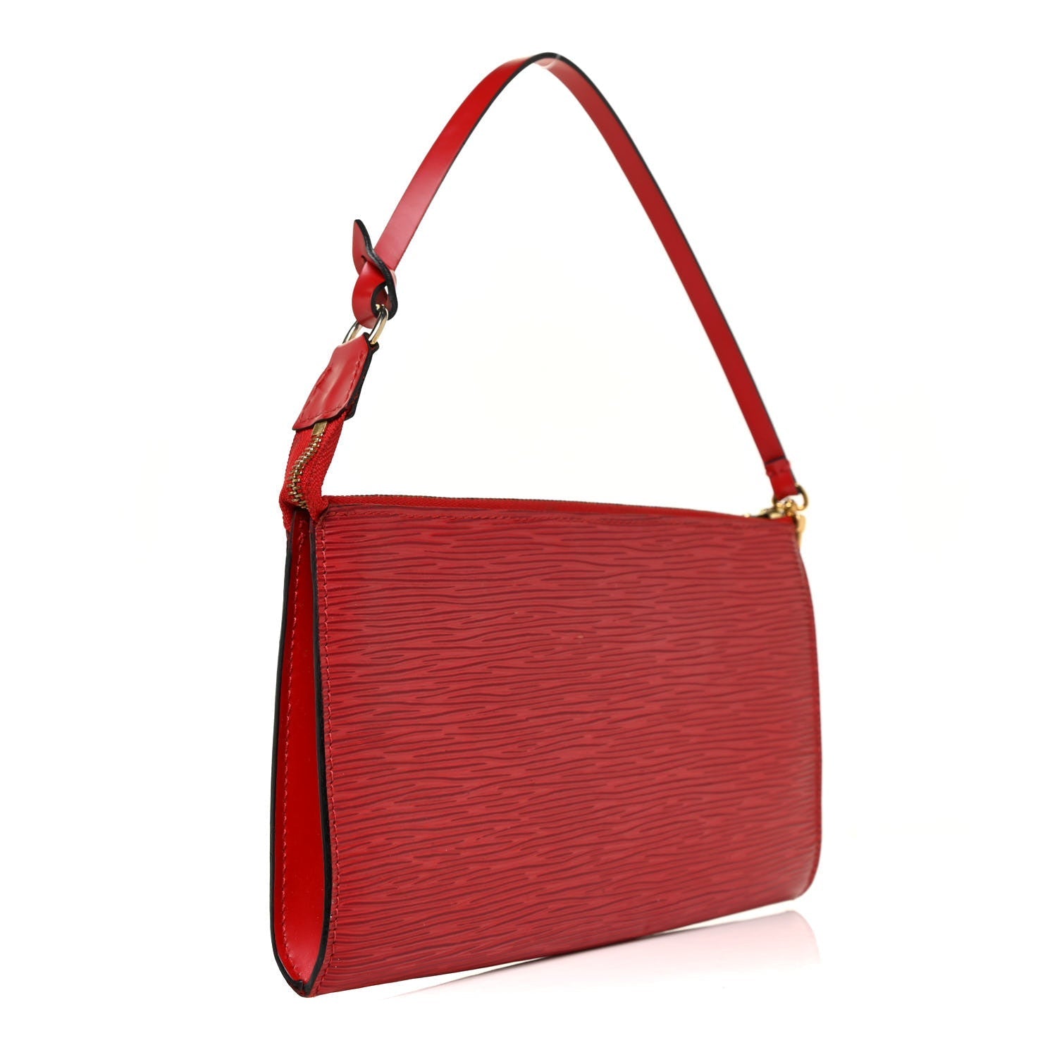 Louis Vuitton Pochette Epi Leather Clutch Bag