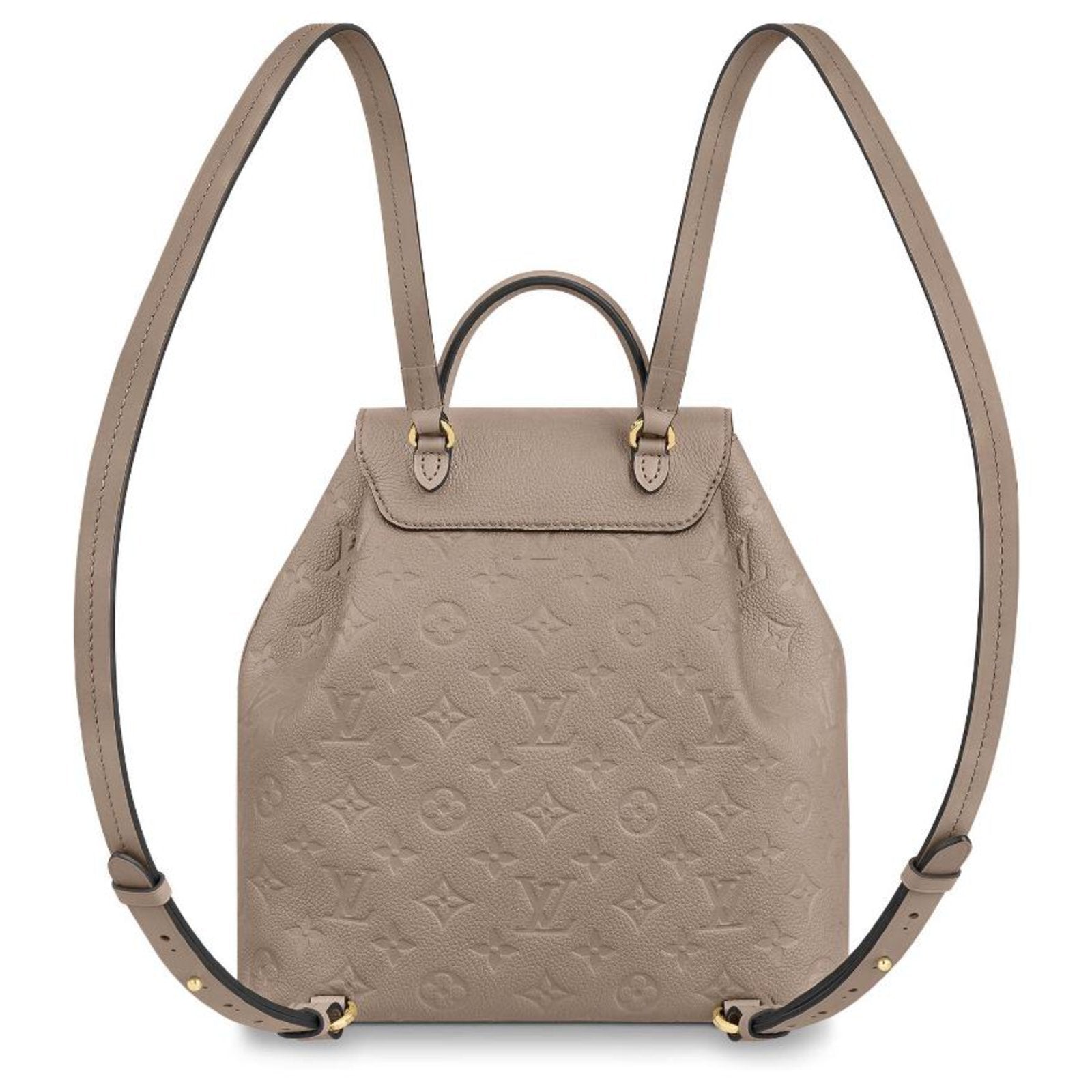 Louis Vuitton Montsouris PM Tourterelle Backpack Empreinte