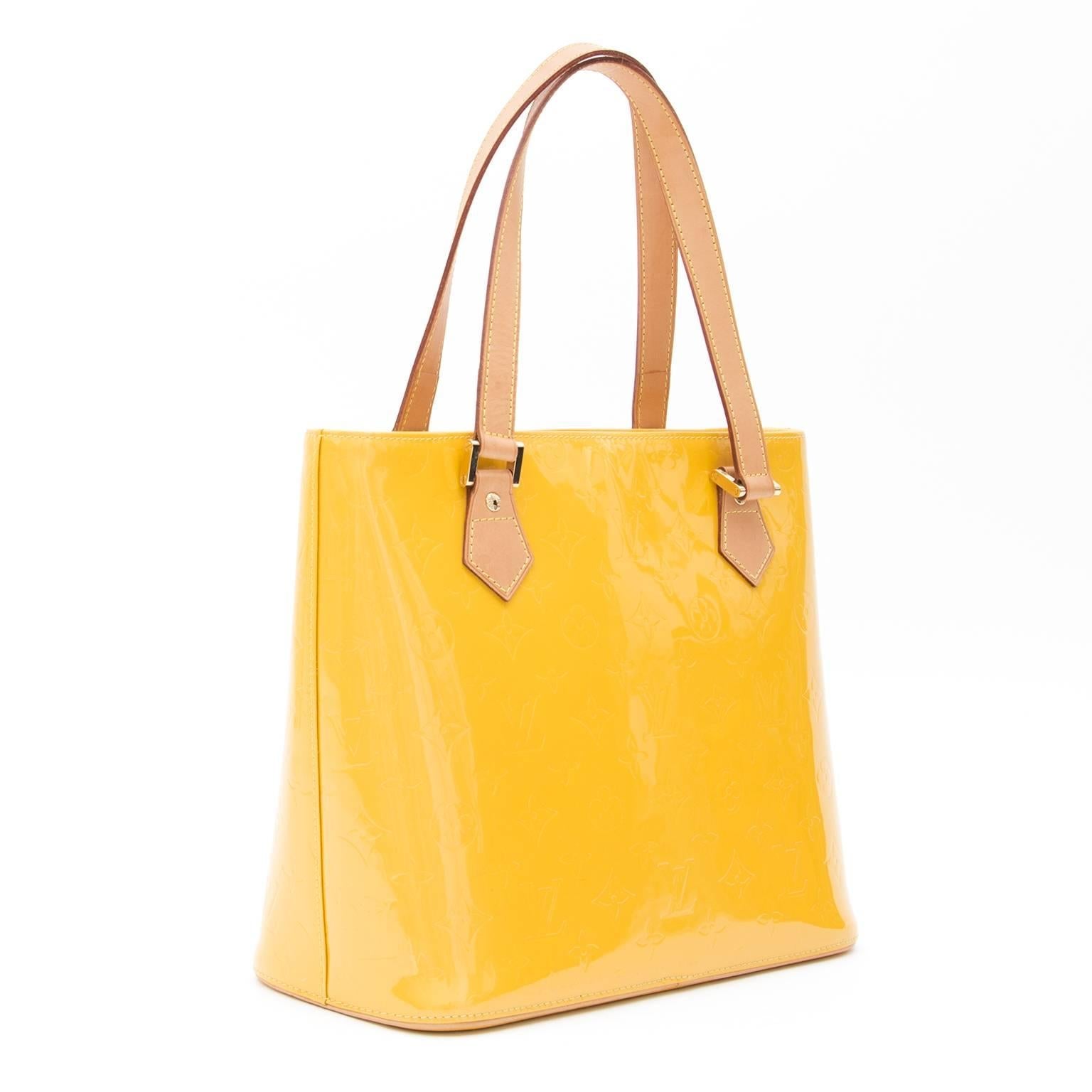 Louis Vuitton Houston Monogram Vernis Tote Bag