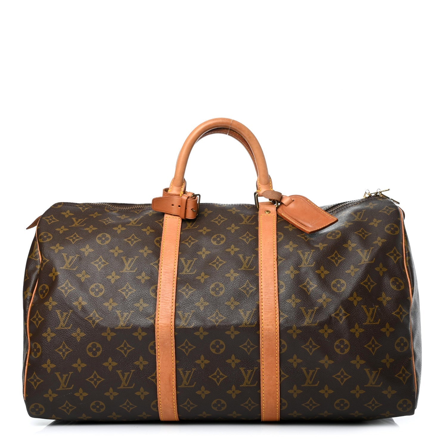 Louis Vuitton Keepall 50 Duffle Monogram Canvas Travel Bag