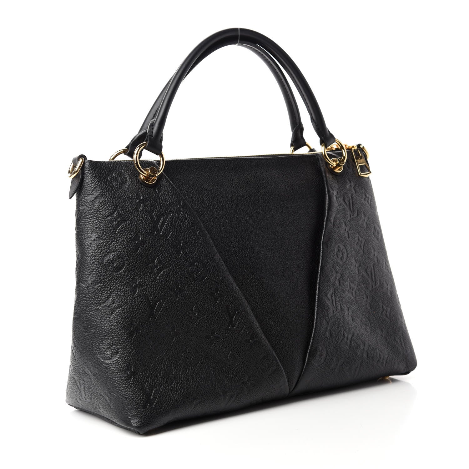 Louis Vuitton V MM Empreinte Black Tote Bag