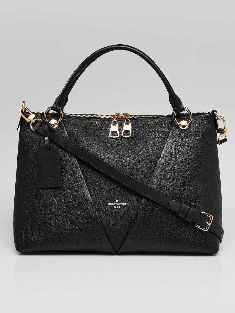 Louis Vuitton V MM Empreinte Black Tote Bag