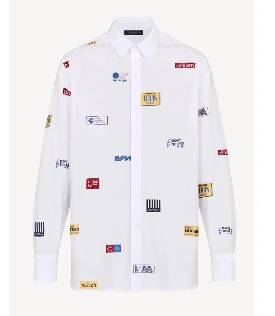 Louis Vuitton 's DNA Button Down Shirt Apparel