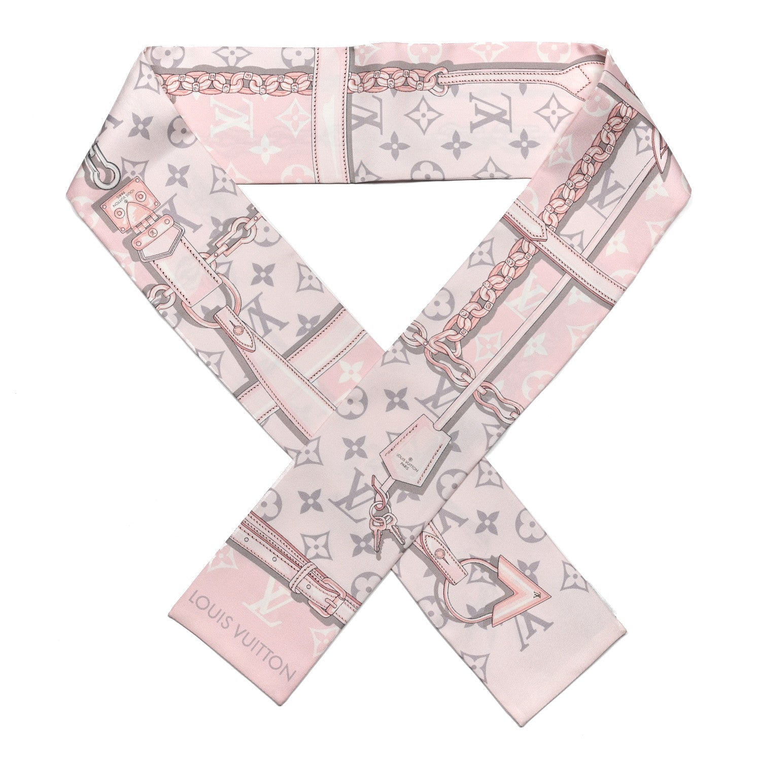 Louis Vuitton SILK BANDEAU Monogram Handbag