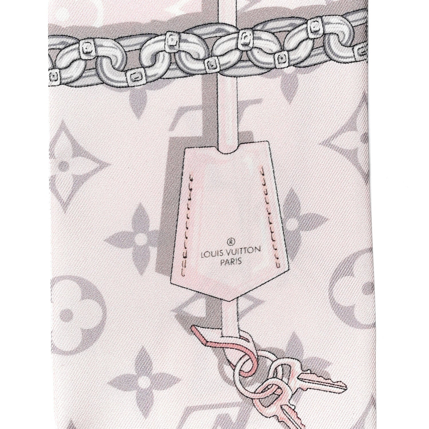 Louis Vuitton SILK BANDEAU Monogram Handbag