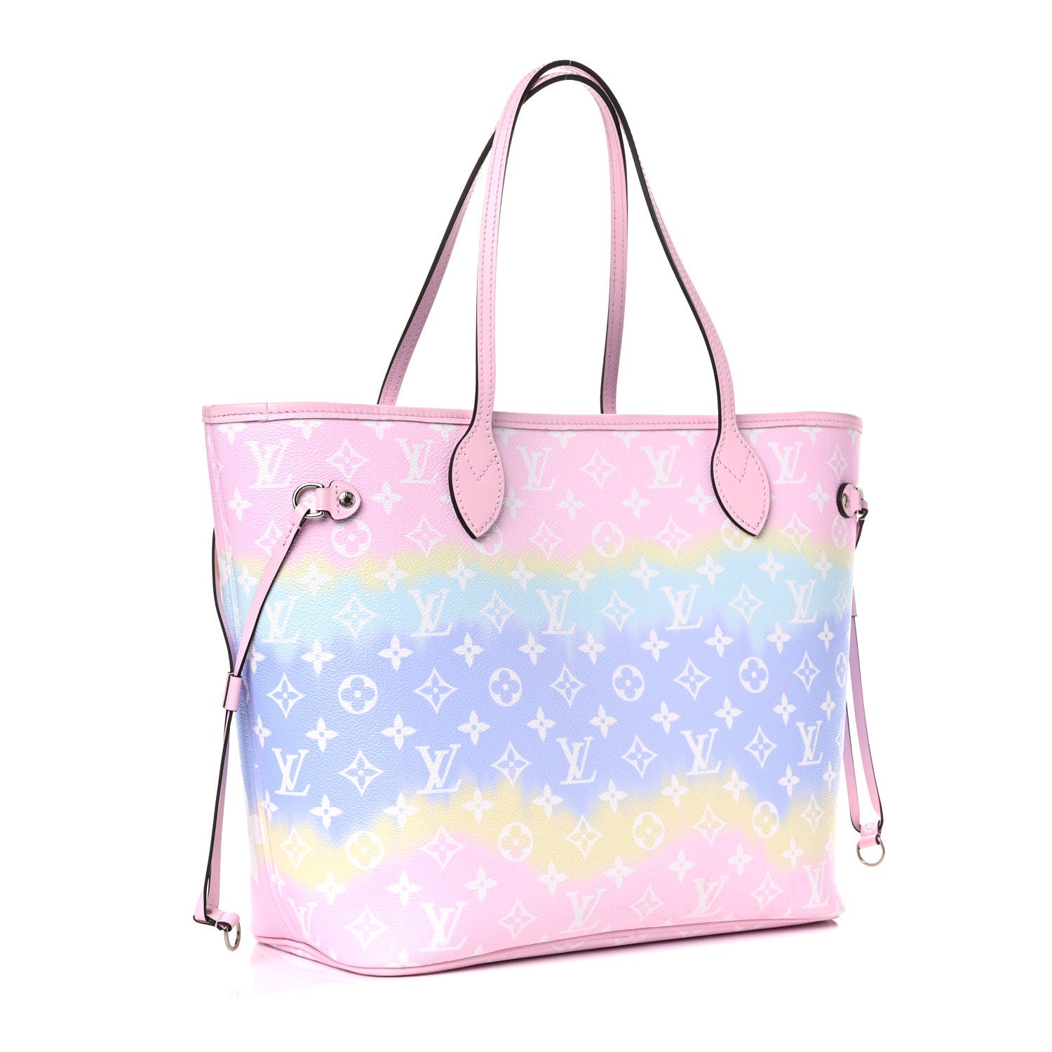 Louis Vuitton Escale Neverfull MM Pastel Monogram Tote Bag