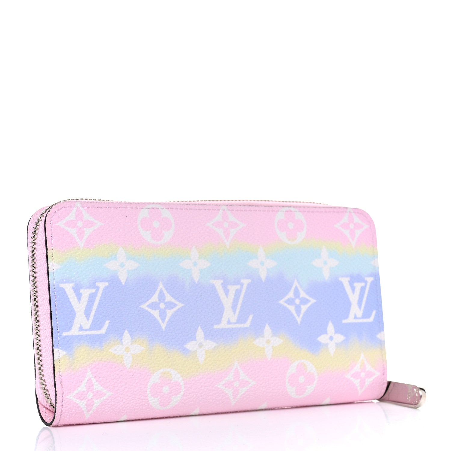 Louis Vuitton Escale Zippy Pastel Monogram Wallet Case