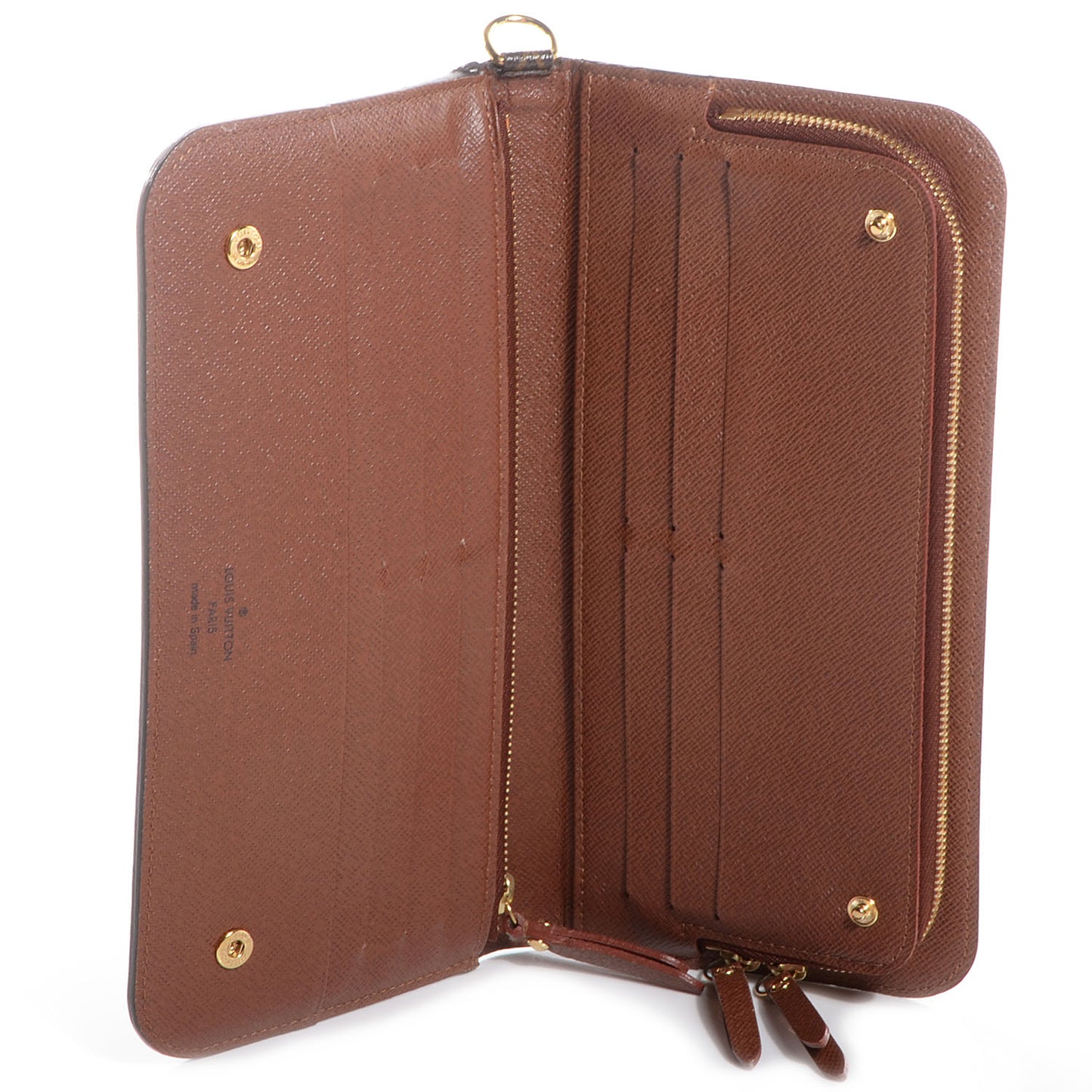Louis Vuitton Zippy Organizer Monogram Wallet Case