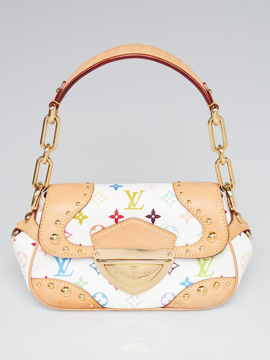 Louis Vuitton Marilyn Monogram Multicolor White Handbag