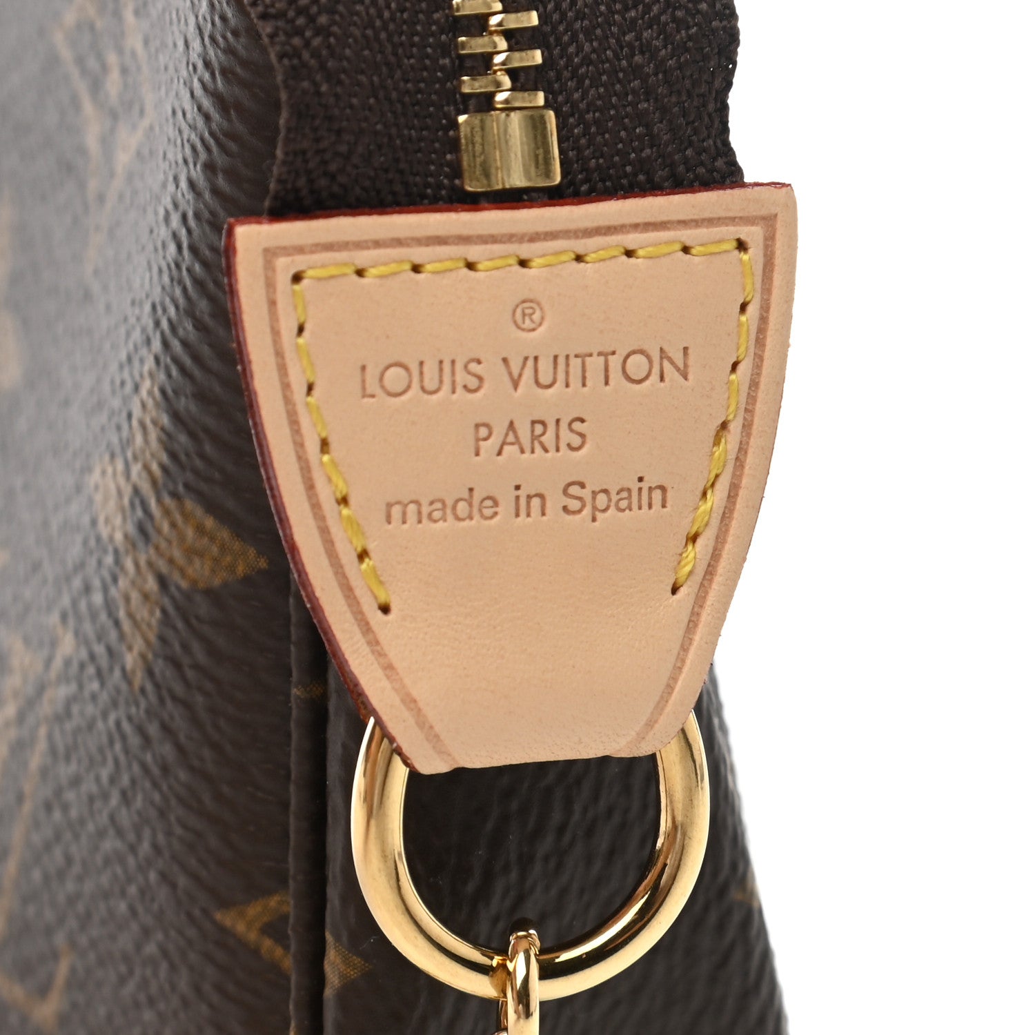 Louis Vuitton Pochette Monogram Clutch Bag Mini Pochette