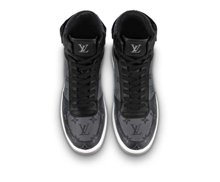 LOUIS VUITTON MONOGRAM RIVOLI SNEAKERS BOOTS