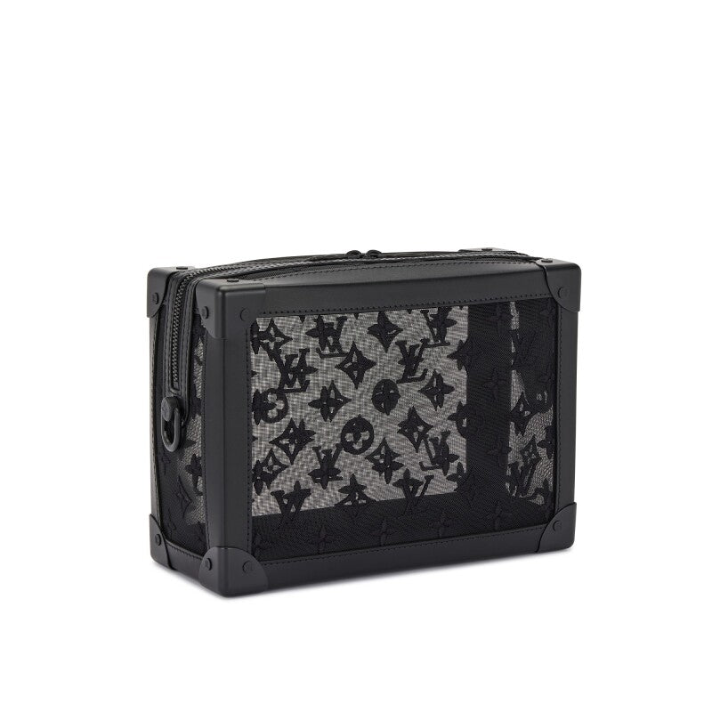 Louis Vuitton Virgil Abloh Soft Trunk Monogram Noir Handbag