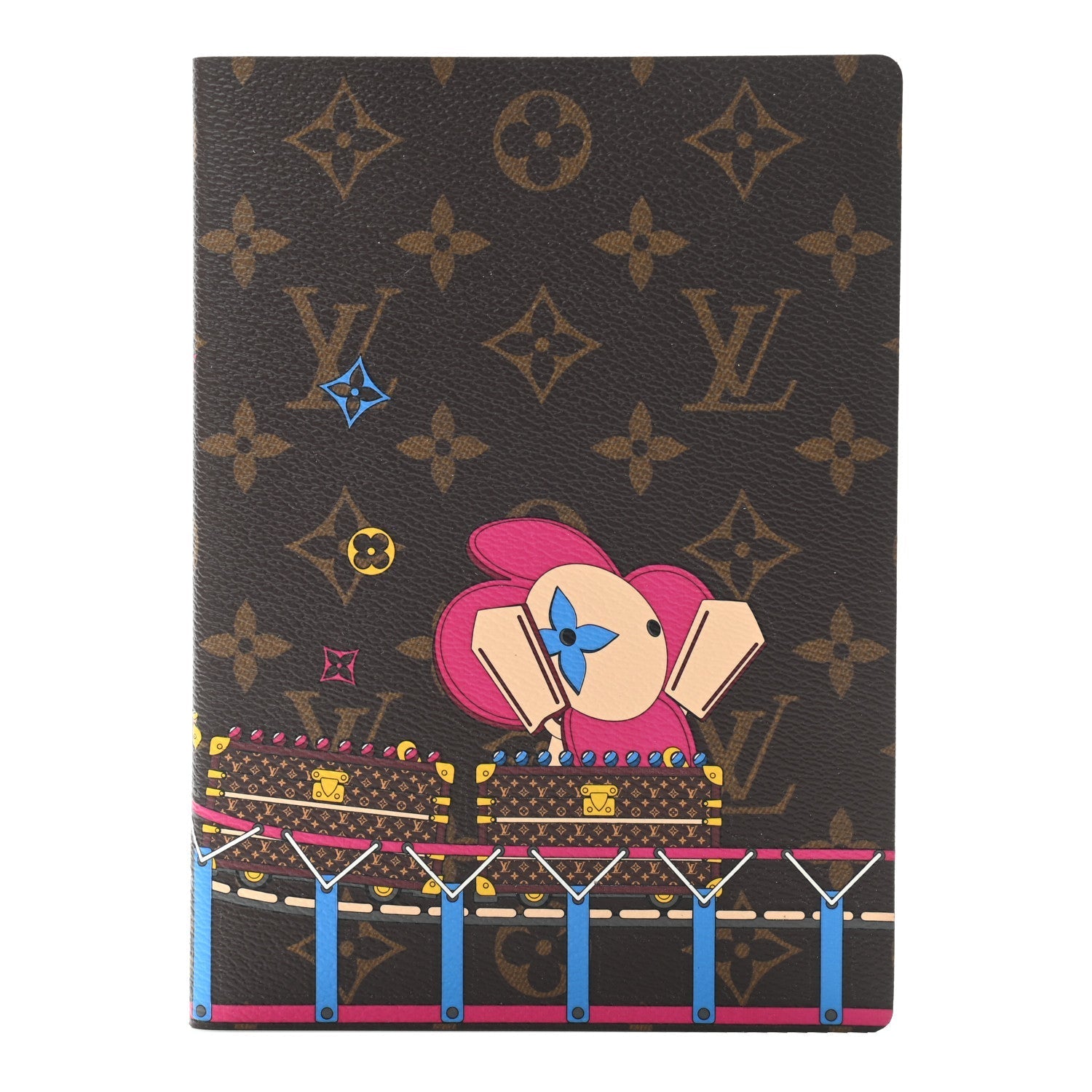 Louis Vuitton Vivienne Kaye-Clemence Note Notebook Monogram Handbag