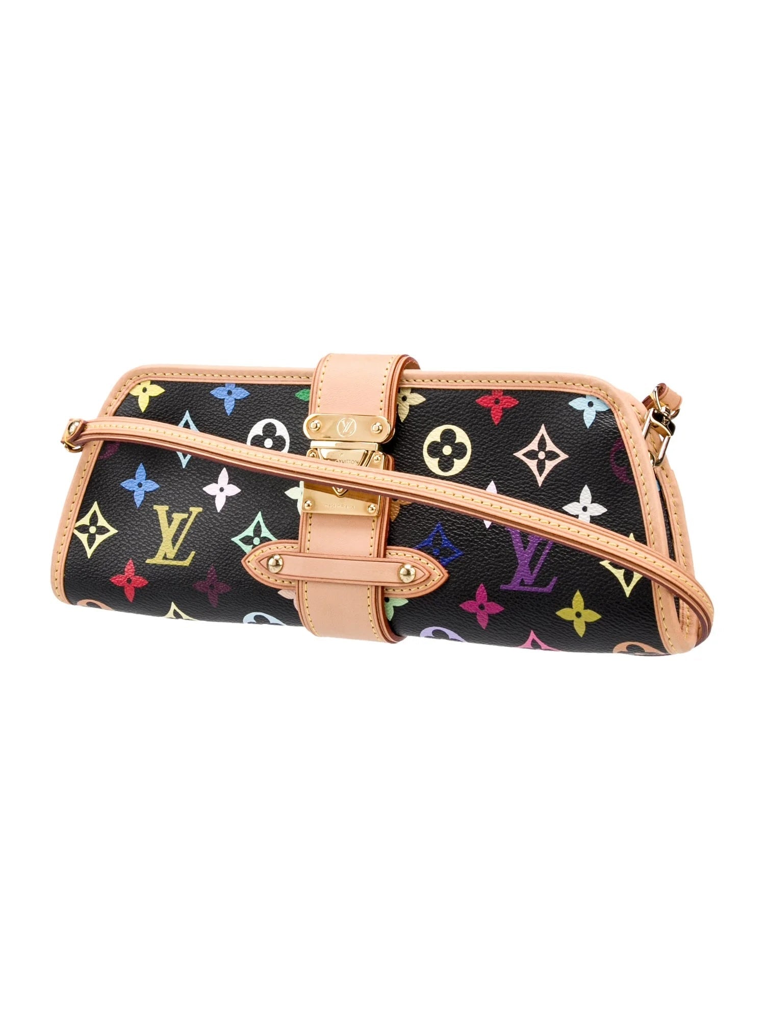 Louis Vuitton SHIRLEY Monogram Multicolor Clutch Bag