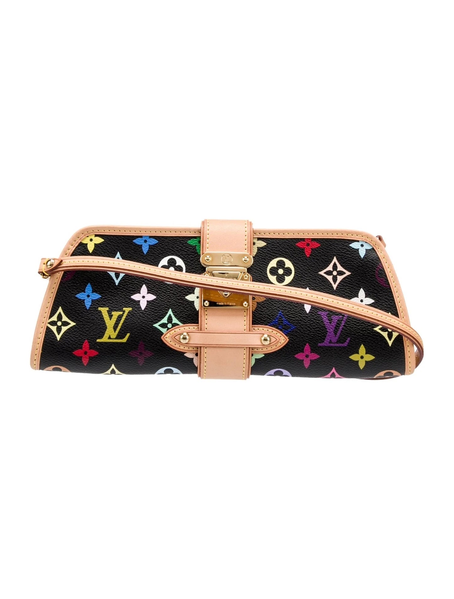 Louis Vuitton SHIRLEY Monogram Multicolor Clutch Bag