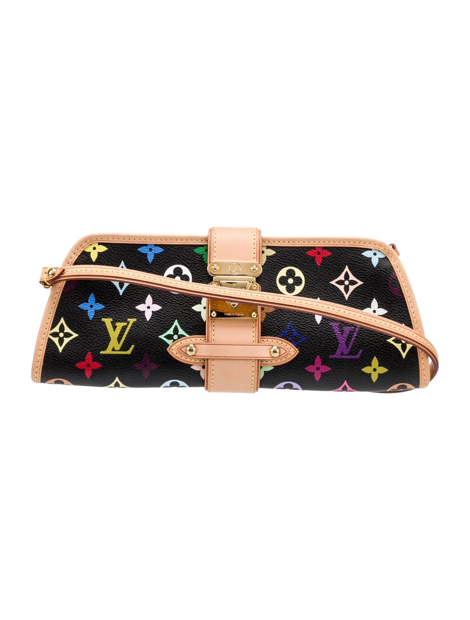 Louis Vuitton SHIRLEY Monogram Multicolor Clutch Bag