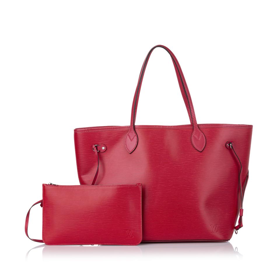 Louis Vuitton MM W Epi Leather Neverfull Tote Bag