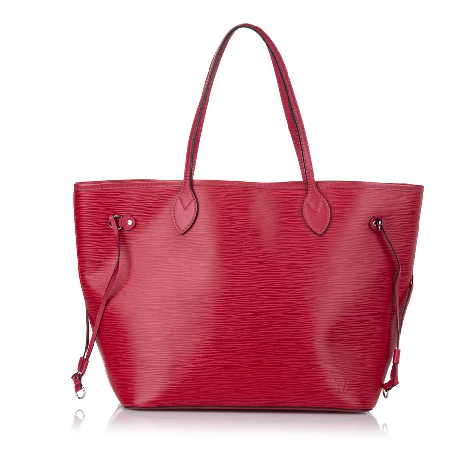 Louis Vuitton MM W Epi Leather Neverfull Tote Bag