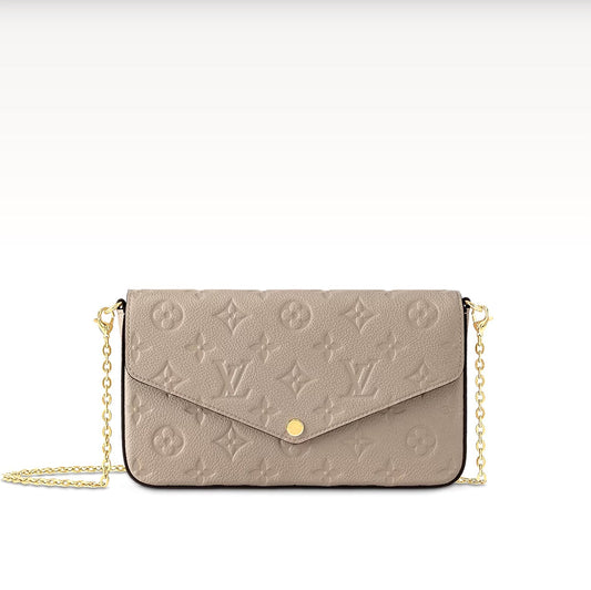 Louis Vuitton POCHETTE FÉLICIE Monogram Empreinte Leather Crossbody Bag