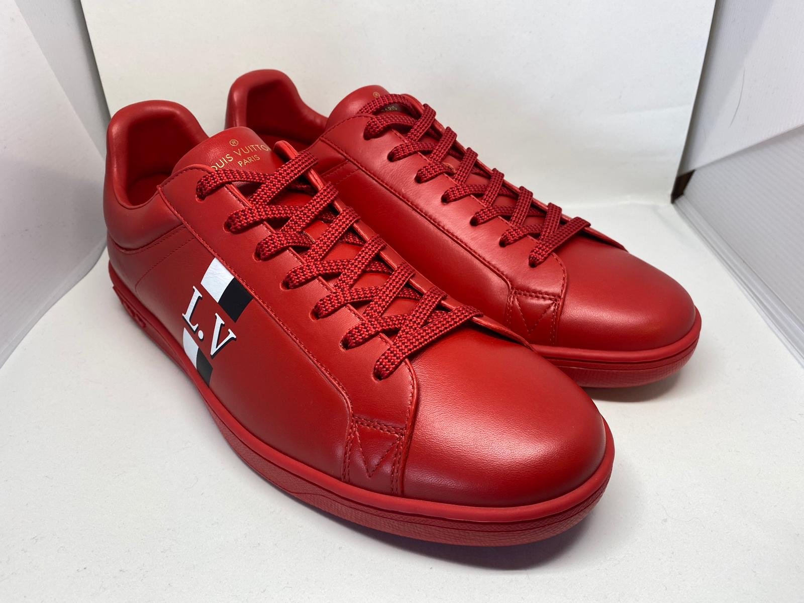 Louis Vuitton Luxembourg Low Trainers Leather Handbag