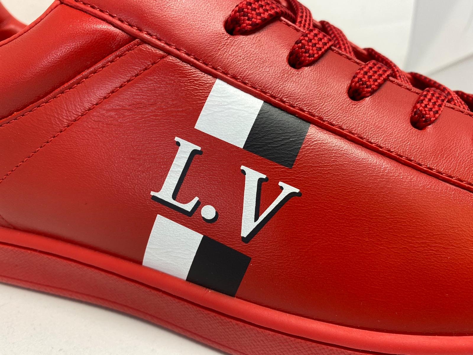 Louis Vuitton Luxembourg Low Trainers Leather Handbag