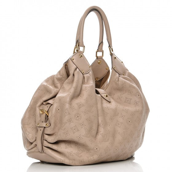 Louis Vuitton Sable Mahina Monogram Handbag