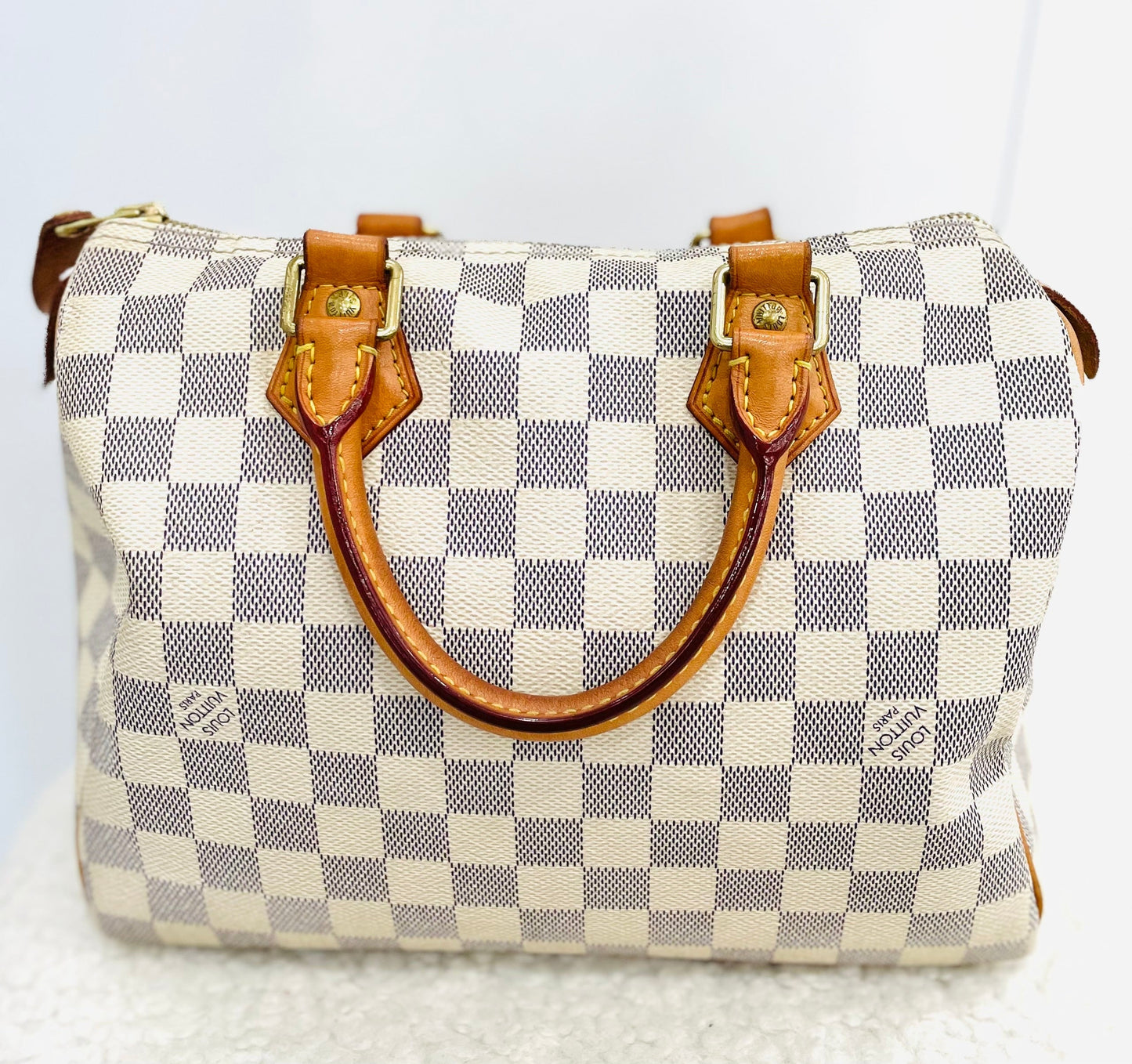 Louis Vuitton AZUR SPEEDY 25 Damier Handbag 25 Handbag