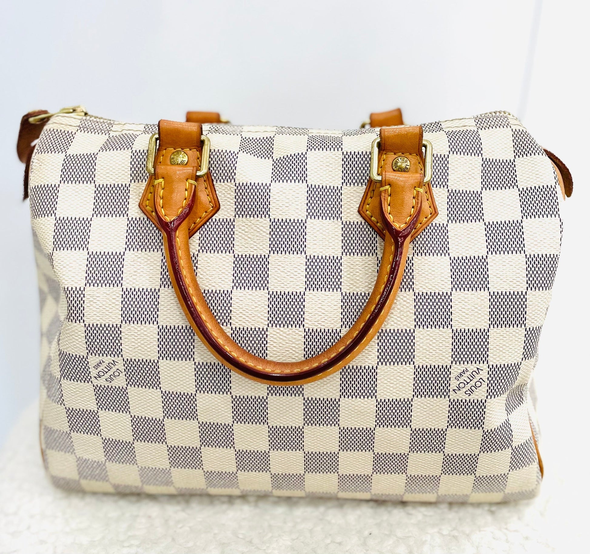 Louis Vuitton AZUR SPEEDY 25 Damier Handbag 25 Handbag