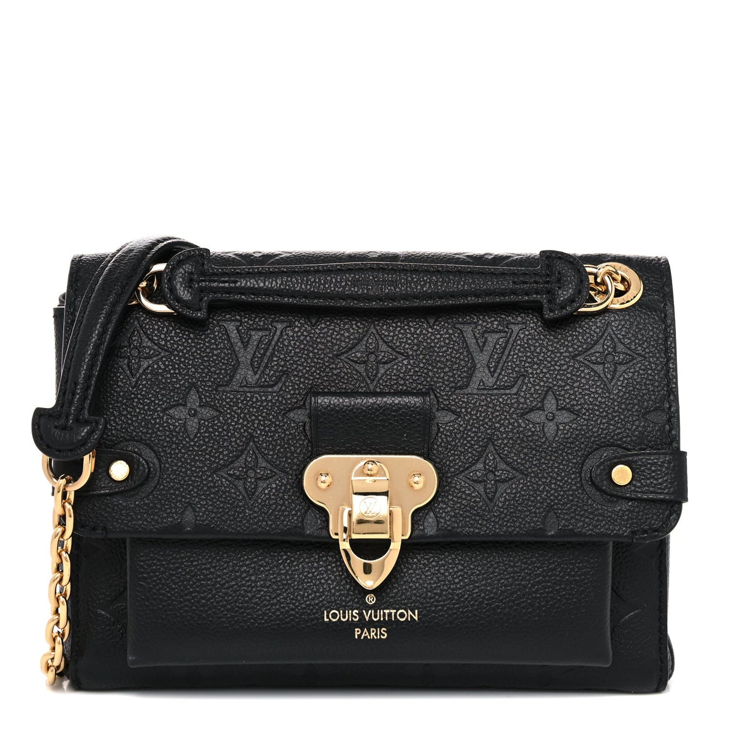 Louis Vuitton VAVIN MM Leather Empreinte Handbag