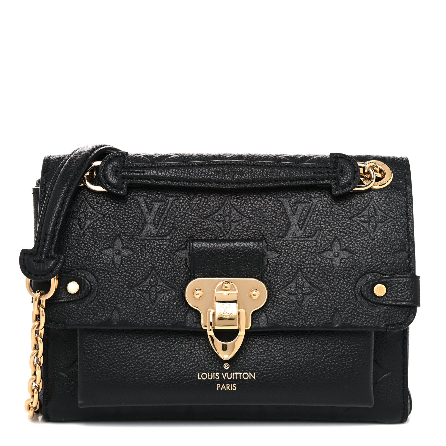 Louis Vuitton VAVIN MM Leather Empreinte Handbag