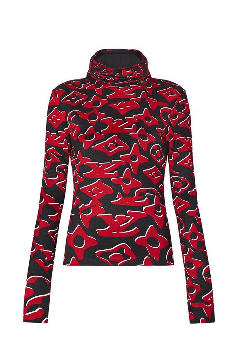 Louis Vuitton X URS FISCHER HOODED TOP Black Red Handbag