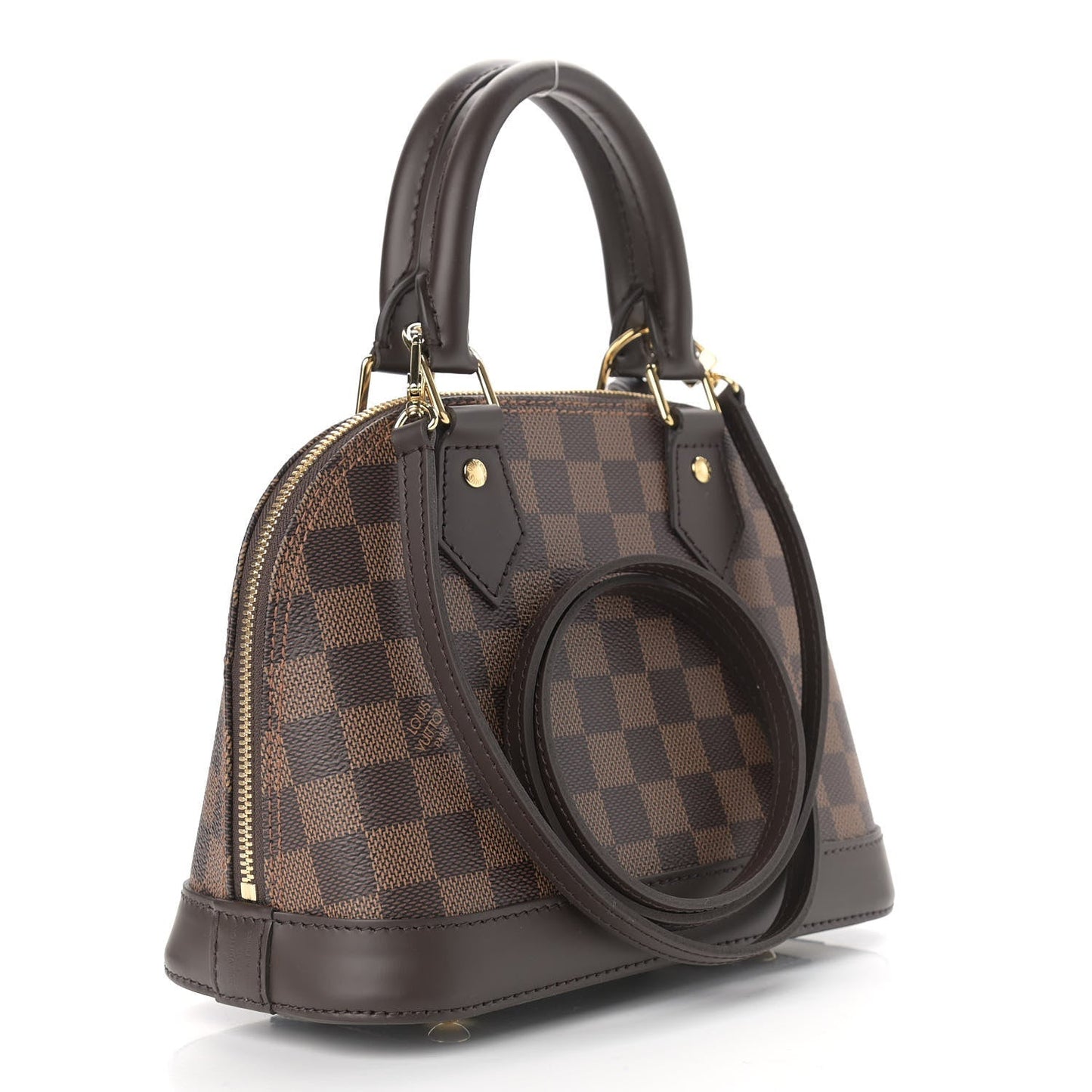 Louis Vuitton EBENE ALMA BB Damier Handbag