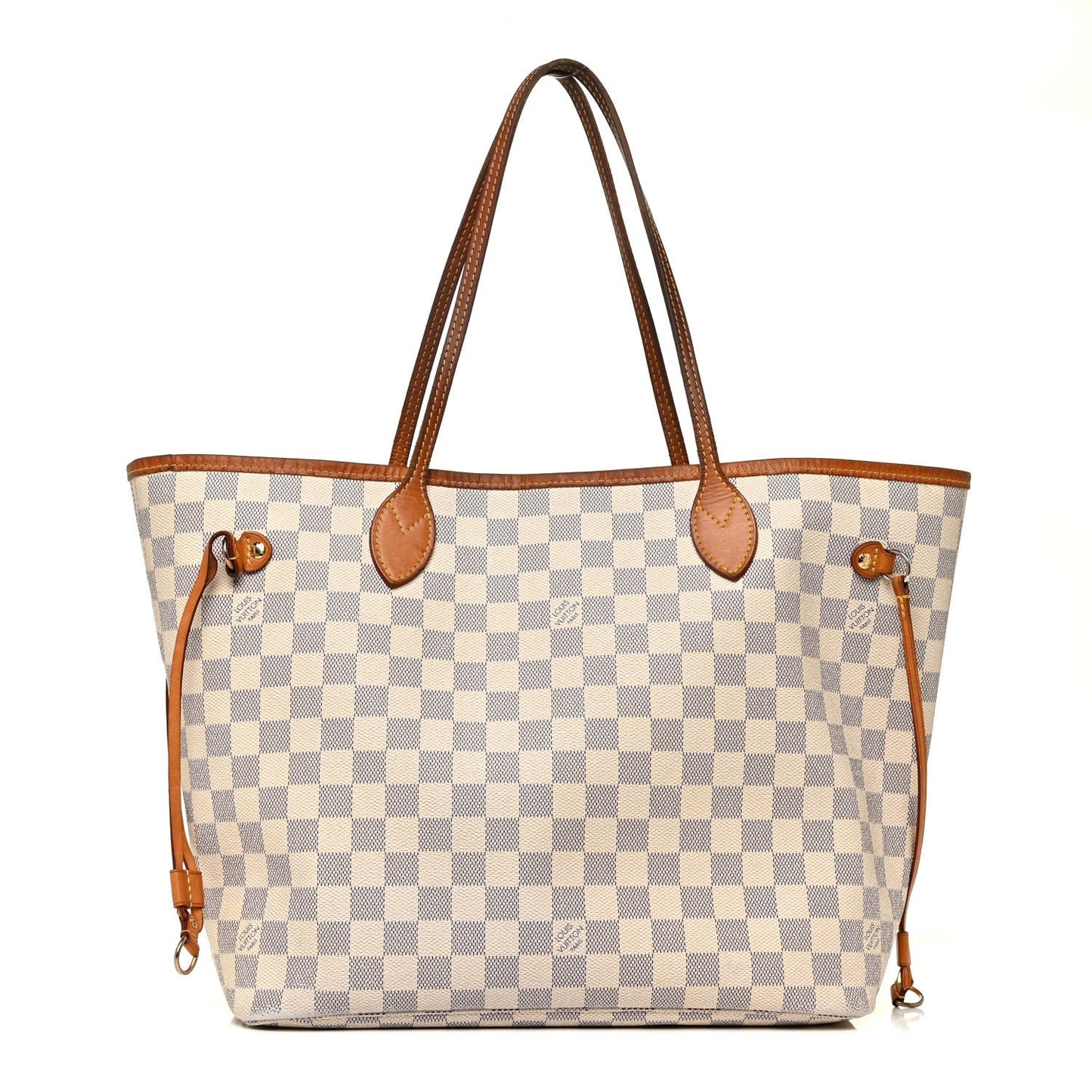 Louis Vuitton AZUR Damier Neverfull Tote Bag